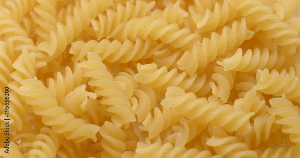 Dry fusilli pasta Dry fusilli pasta