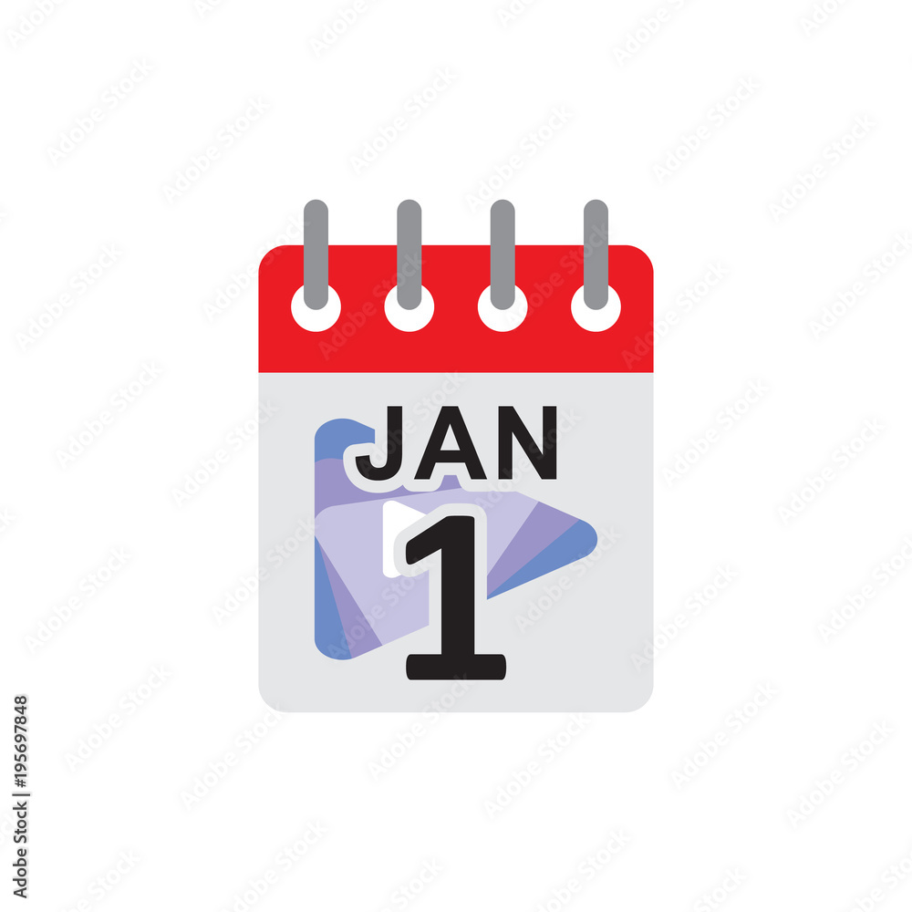 Video Calendar Logo Icon Design Video Calendar Logo Icon Design