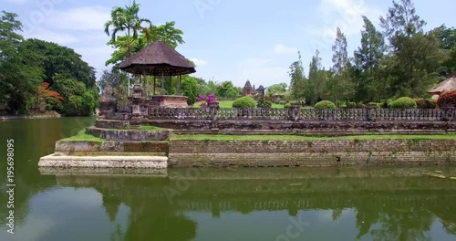 Landscape of Taman Ayun Temple