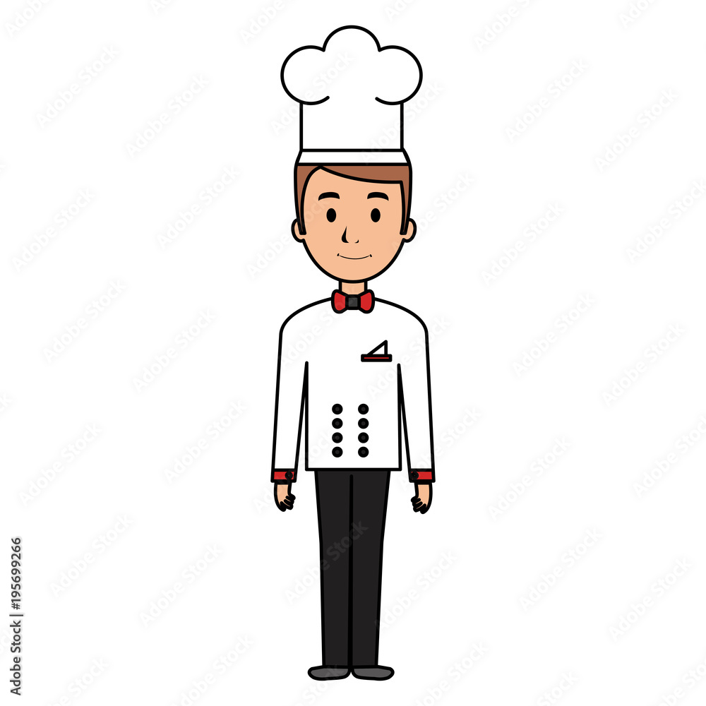 chef with hat avatar character