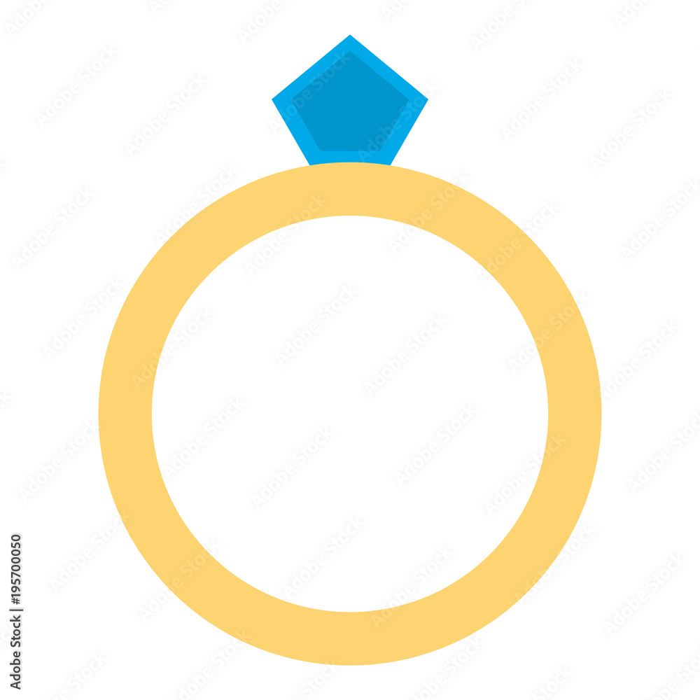 ring with diamond luxury icon vector illustration design ring with diamond luxury icon vector illustration design