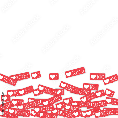 Social media counters.