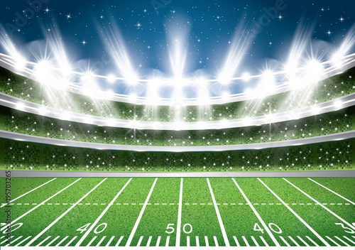 American Football Stadium Arena.