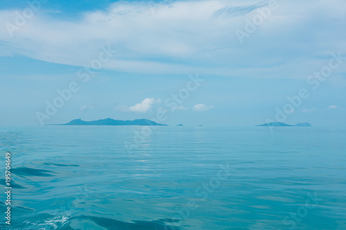 Blue sea surface abstract background pattern