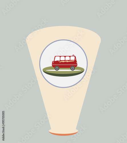 amphibian bus or land and water touring bus
