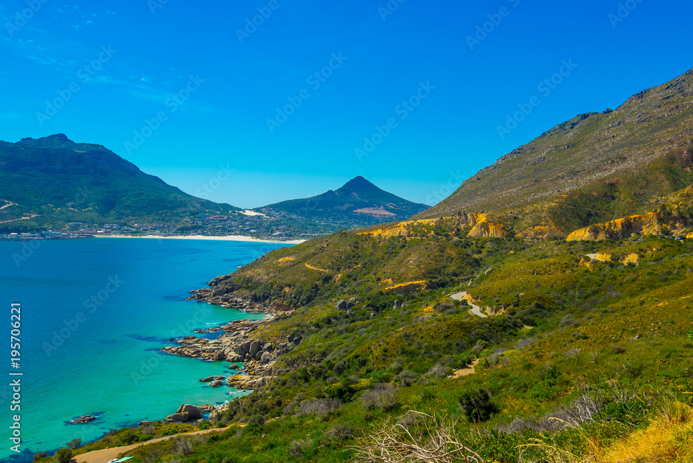 Hout Bay view from chapman peak viewpoint ,Cape Town, South Africa
