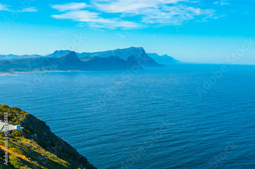 sea view from cape of good hope light house, cape town, south africa