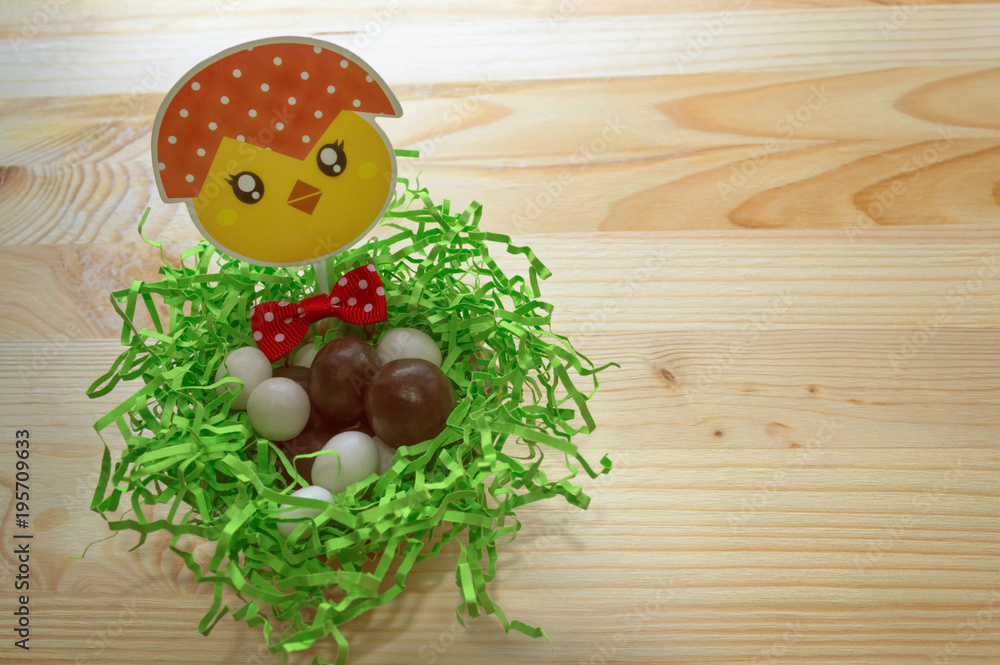 candies decorated with cute chicken candies decorated with cute chicken