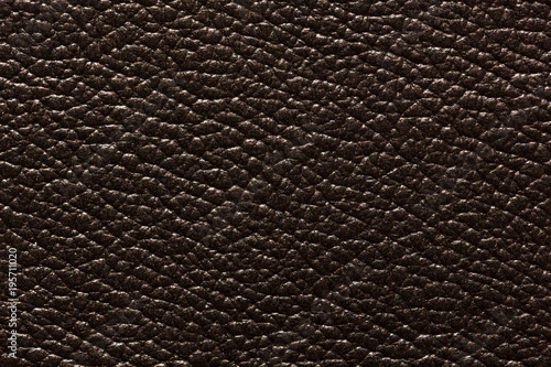 Exquisite dark leather texture with contrast surface.