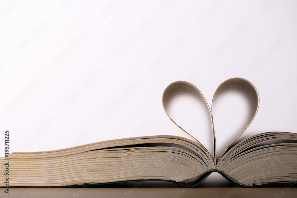 Heart Book Page Heart Book Page
