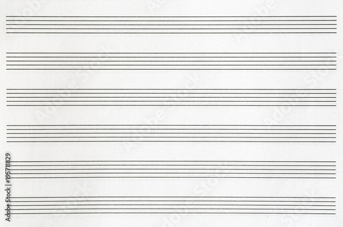 Sheet music for musical notes