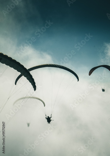 Above the clouds