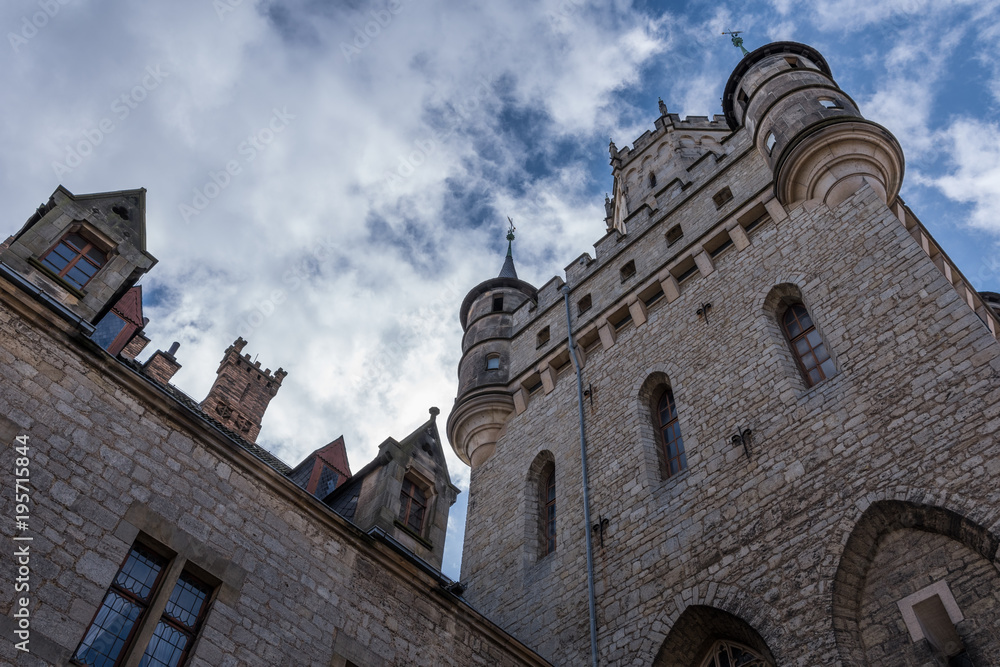 The old and acient Marienburg Castle, Germany The old and acient Marienburg Castle, Germany
