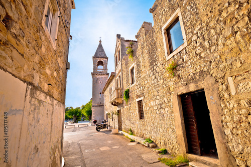 Kastel Sucurac street historic architecture view