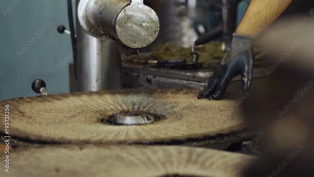 Olive Oil mill in South of Italy : making olive oil Olive Oil mill in South of Italy : making olive oil