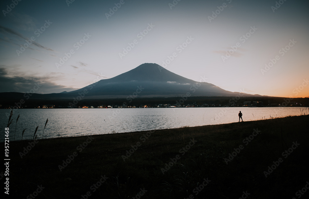 Fuji mountain view. The most famous mount in japan Fuji mountain view. The most famous mount in japan