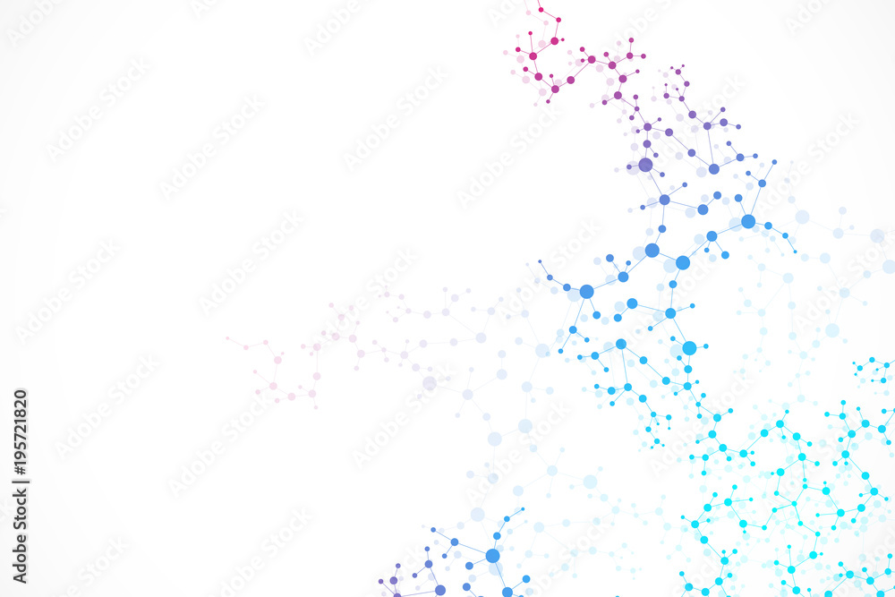 Structure molecule and communication. Dna, atom, neurons. Scientific concept for your design. Connected lines with dots. Medical, technology, chemistry, science background. illustration. Structure molecule and communication. Dna, atom, neurons. Scientific concept for your design. Connected lines with dots. Medical, technology, chemistry, science background. illustration.
