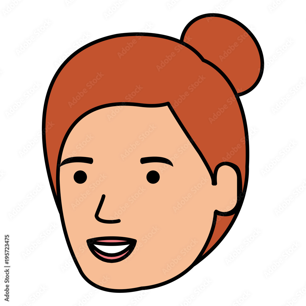 beautiful woman head avatar character vector illustration design beautiful woman head avatar character vector illustration design