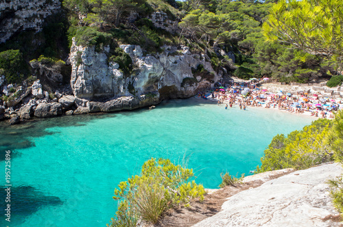 Macarelleta beach  Menorca  Spain