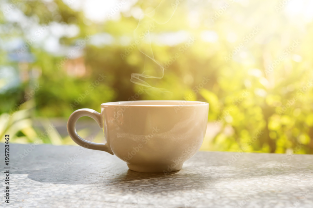 Coffee in the morning Coffee in the morning
