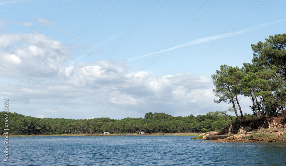 Le Crac'h rivière côtière du Morbihan