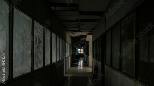 Haunted Abandoned Hallway