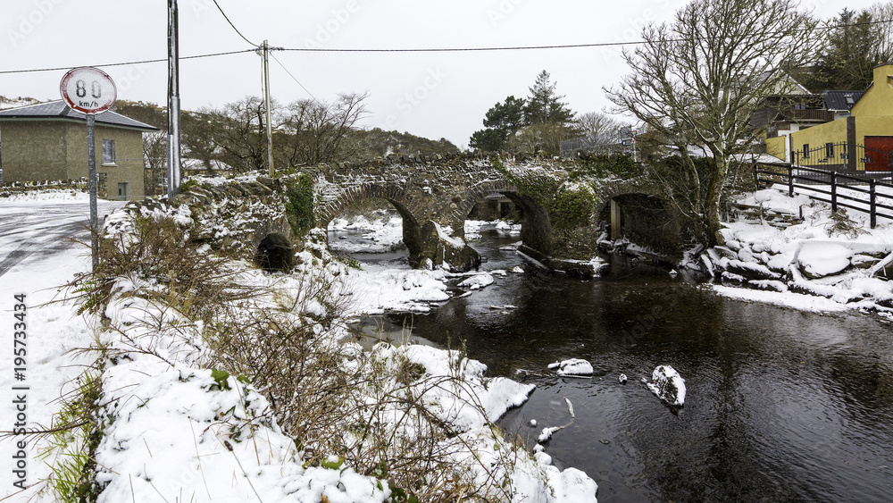 Old Ardbear Bridge in the Snow