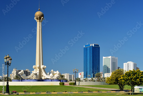 Al Ittihad Park in Sharjah photo