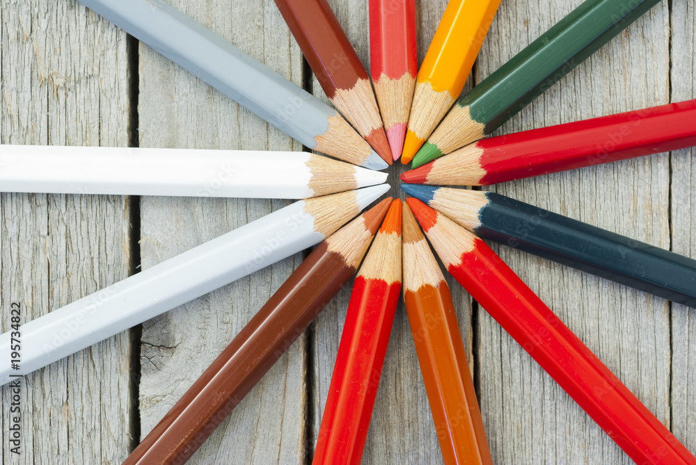 Fototapeta premium Pencils