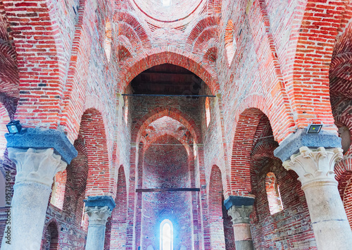 Interior of Church of Saint Peter and Paul Casalvecchio Siculo photo