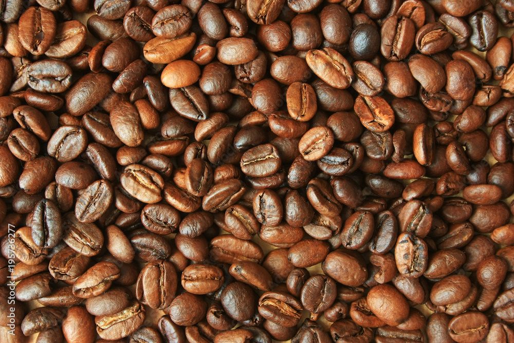 Obraz premium Fragrant coffee beans