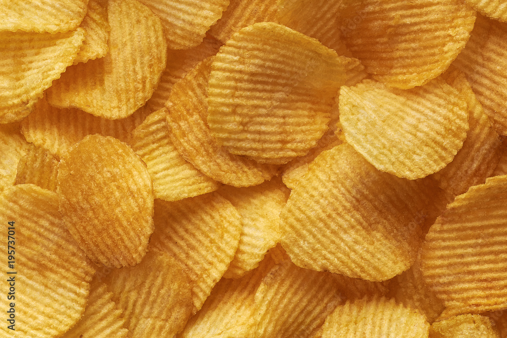 background corrugated golden chips with texture background corrugated golden chips with texture