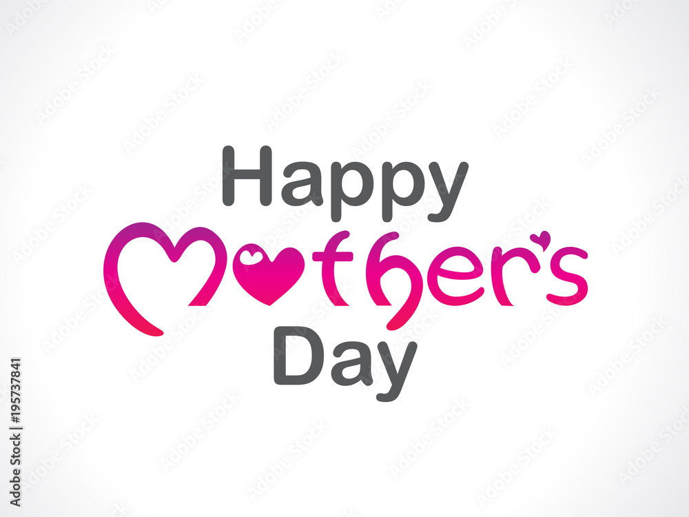 abstract artistic creative mothers day text abstract artistic creative mothers day text