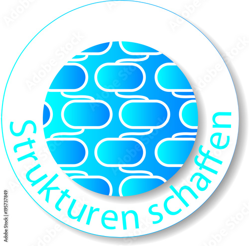 button blau weiss strukturen