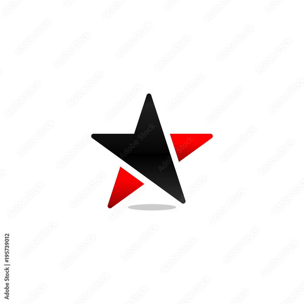Abstract star logo and icon design template Abstract star logo and icon design template
