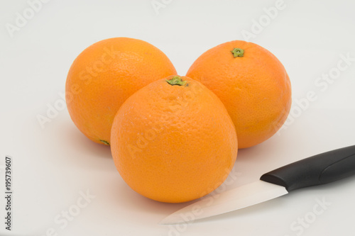 Présentation de 3 oranges 