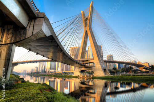 Estaiada Bridge - Sao Paulo - Brazil photo