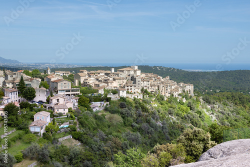 village de tourrettes sur loup photo