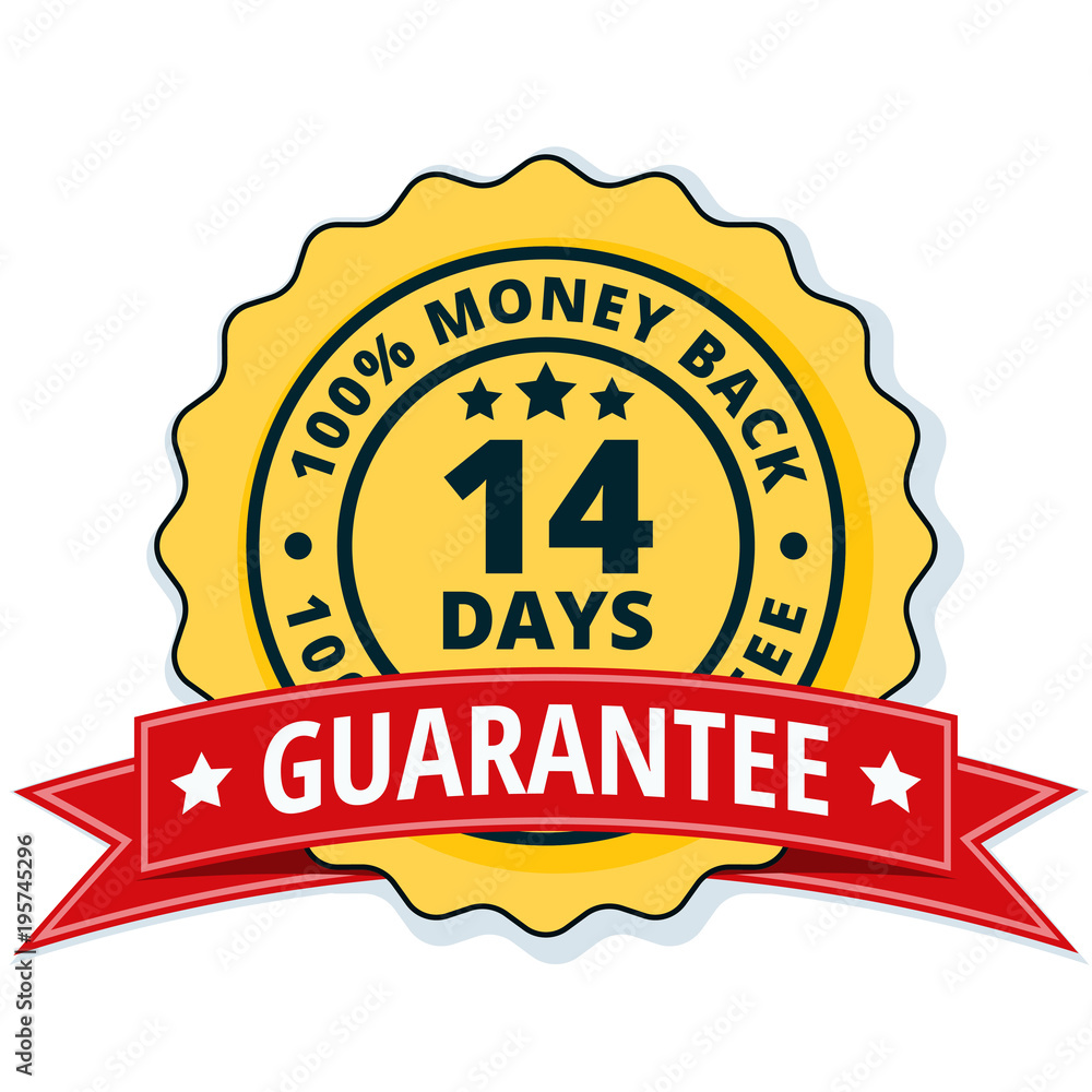 14 Days Money Back illustration 14 Days Money Back illustration