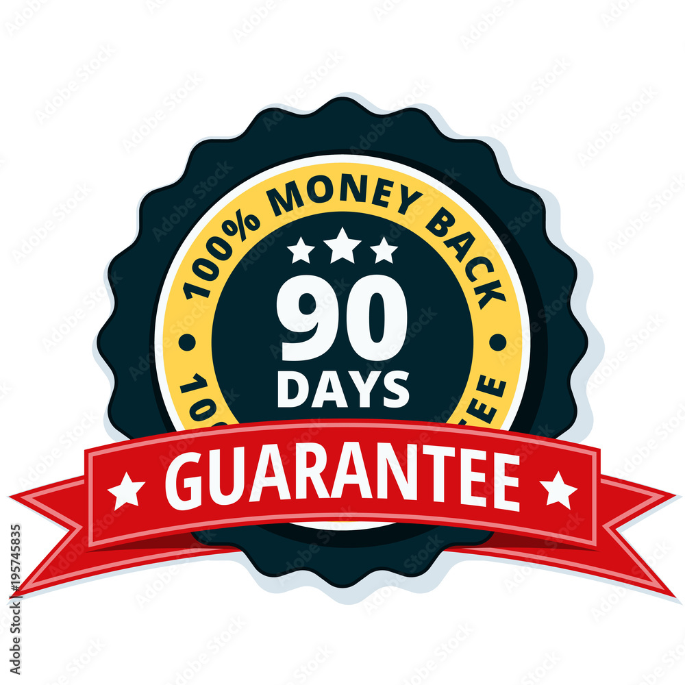 90 Days Money Back illustration 90 Days Money Back illustration