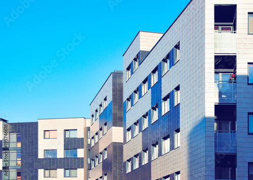 Wallpaper Mural Windows of new apartment residential buildings Vilnius Torontodigital.ca