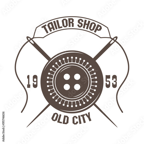 tailor shop logo