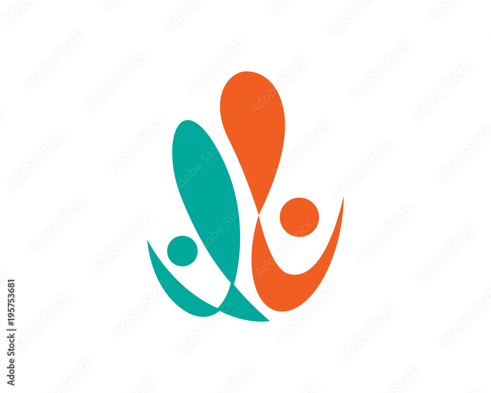 People Logo Template Design Vector, Emblem, Design Concept, Creative Symbol, Icon People Logo Template Design Vector, Emblem, Design Concept, Creative Symbol, Icon