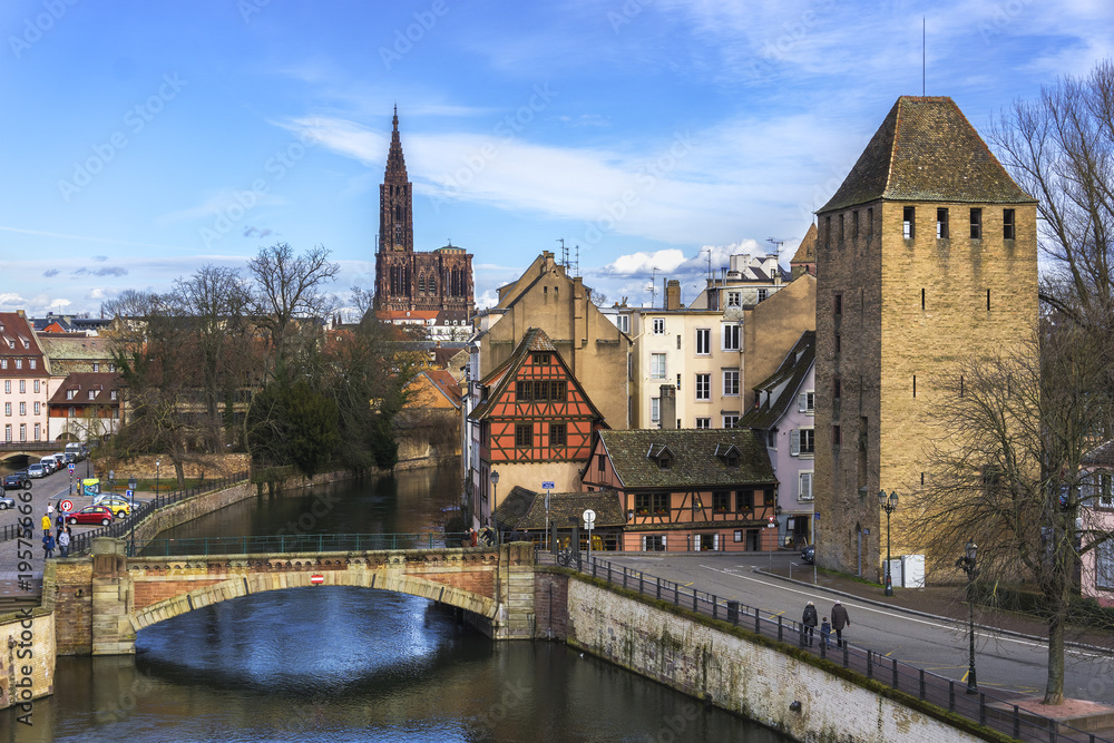 Cityscape of Strasbourg