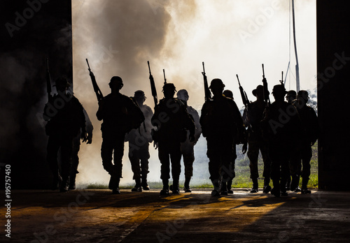 March 24, 2018, Amphoe Lom Sak, Thailand; Thai military participated in a special combat operation. photo