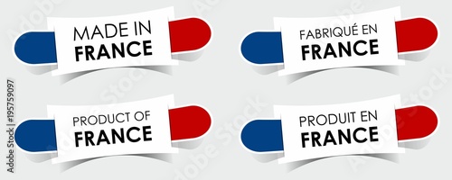 Made in France vector illustration