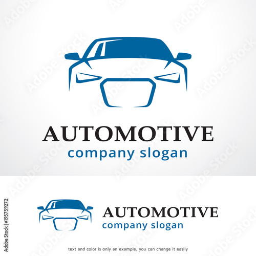 Automotive Logo Template Design Vector, Emblem, Design Concept, Creative Symbol, Icon