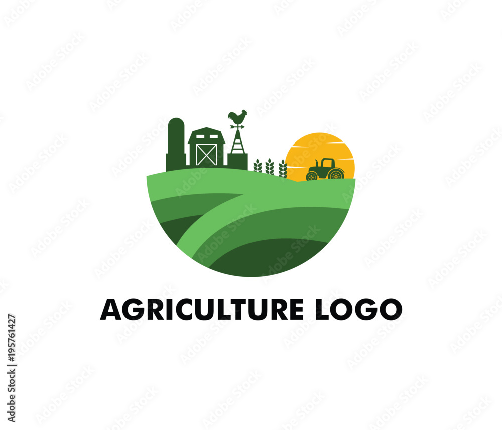 vector logo design for agriculture, agronomy, wheat farm, rural country farming field, natural harvest vector logo design for agriculture, agronomy, wheat farm, rural country farming field, natural harvest