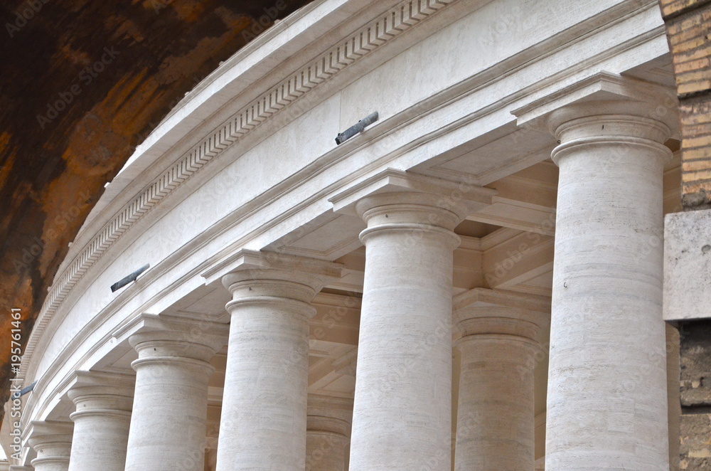 Saint Peter's Basilica Colonnade in Rome
Saint Peter's Basilica Colonnade in Rome