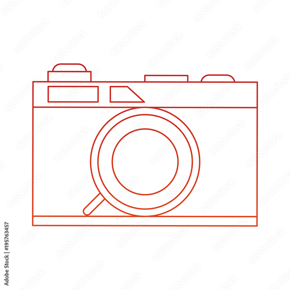 Photographic camera symbol vector illustration graphic design Photographic camera symbol vector illustration graphic design
